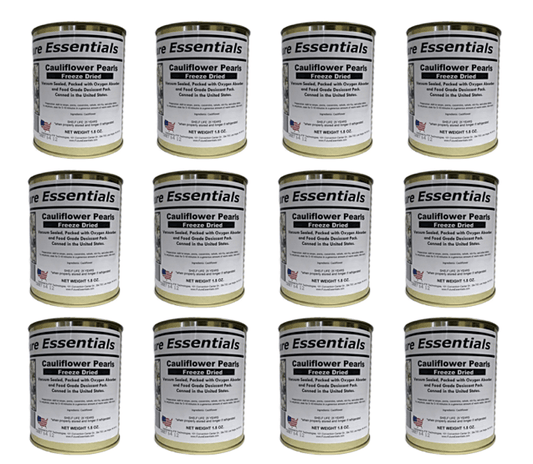 Cauliflower Freeze Dried by Future Essentials ( Case of 12 cans) - Safecastle