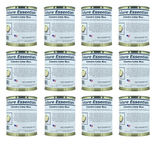 Future Essentials Cilantro Lime Rice 1 Case of 12 Cans - Safecastle
