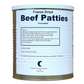 Freeze Dried Hamburger Patties - Military Surplus Frozen Beef Patties for Long-Term Storage - Safecastle