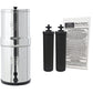Travel Berkey Water Filter System 1.5 Gallon (5.7 liters) Capacity with 2 Black Berkey Elements