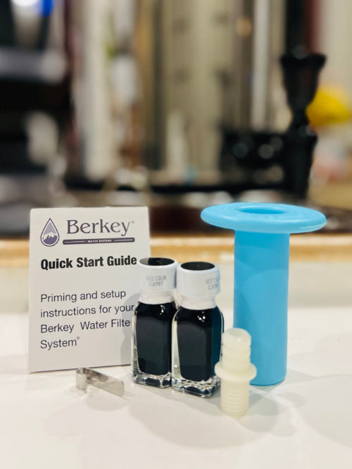 Berkey Filter Priming Kit For Use with Berkey Gravity-Fed Water Filtration Systems