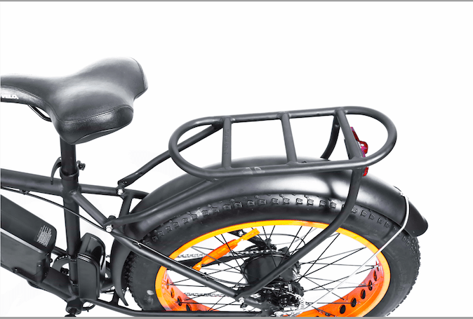 Breeze Fat Tire , Electric Mountain Bike 500W, 48V, 10.4Ah, Mozo Shock Absorber