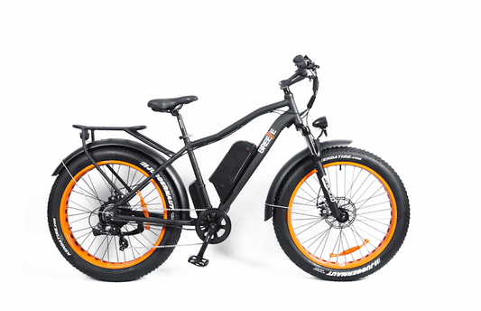 Breeze Fat Tire , Electric Mountain Bike 500W, 48V, 10.4Ah, Mozo Shock Absorber