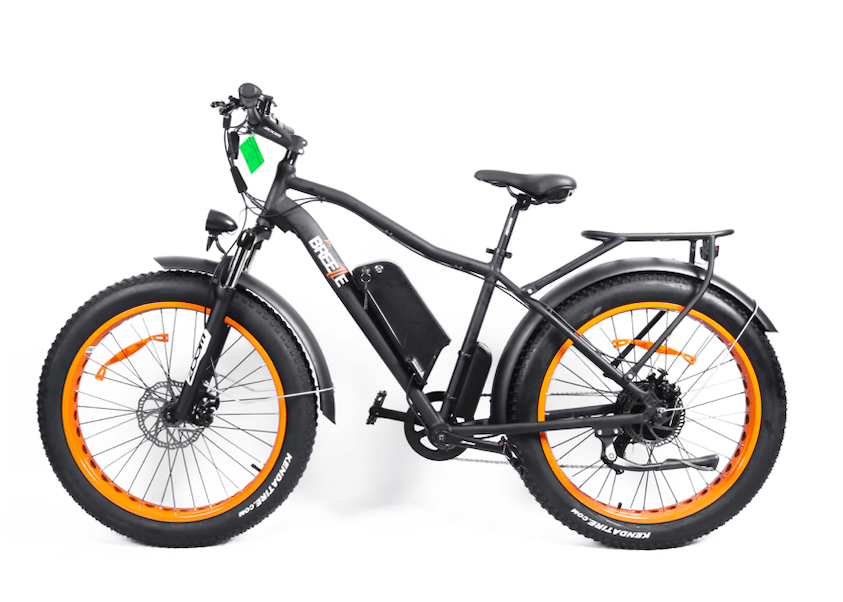 Breeze Fat Tire , Electric Mountain Bike 500W, 48V, 10.4Ah, Mozo Shock Absorber