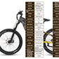 Breeze Power Mid Drive Motor electric bike26 inch,BAFANG 750w Ultra Mid Motor