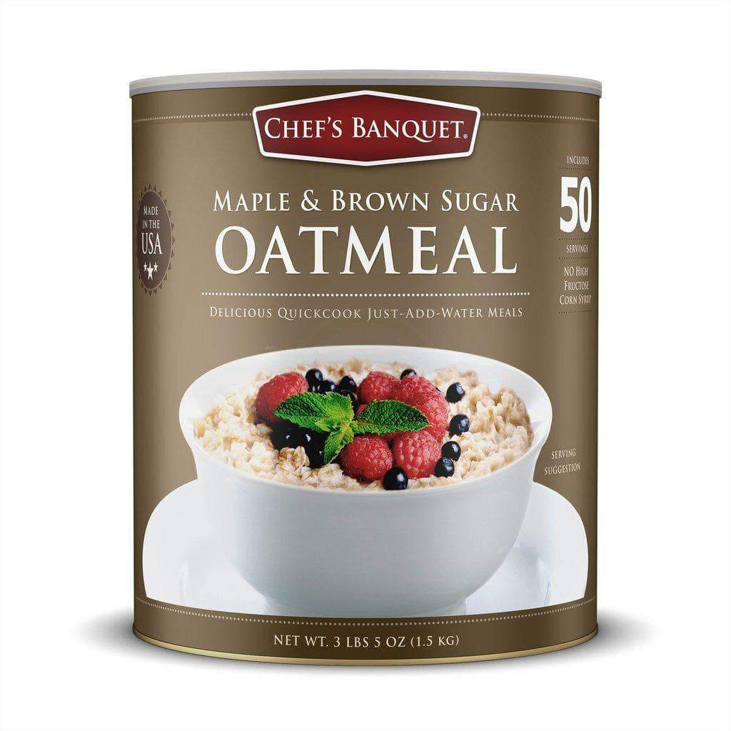 Maple and Brown Sugar Oatmeal 
