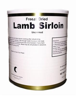 Military Surplus Freeze Dried Lamb Sirloin