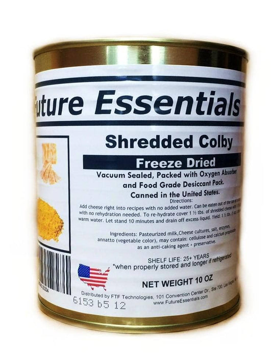 Future Essentials Freeze Dried Colby Cheese