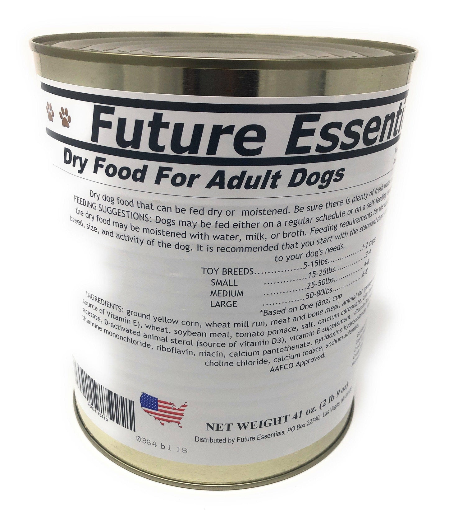 Future Essentials Dry Dog Food 6 cans