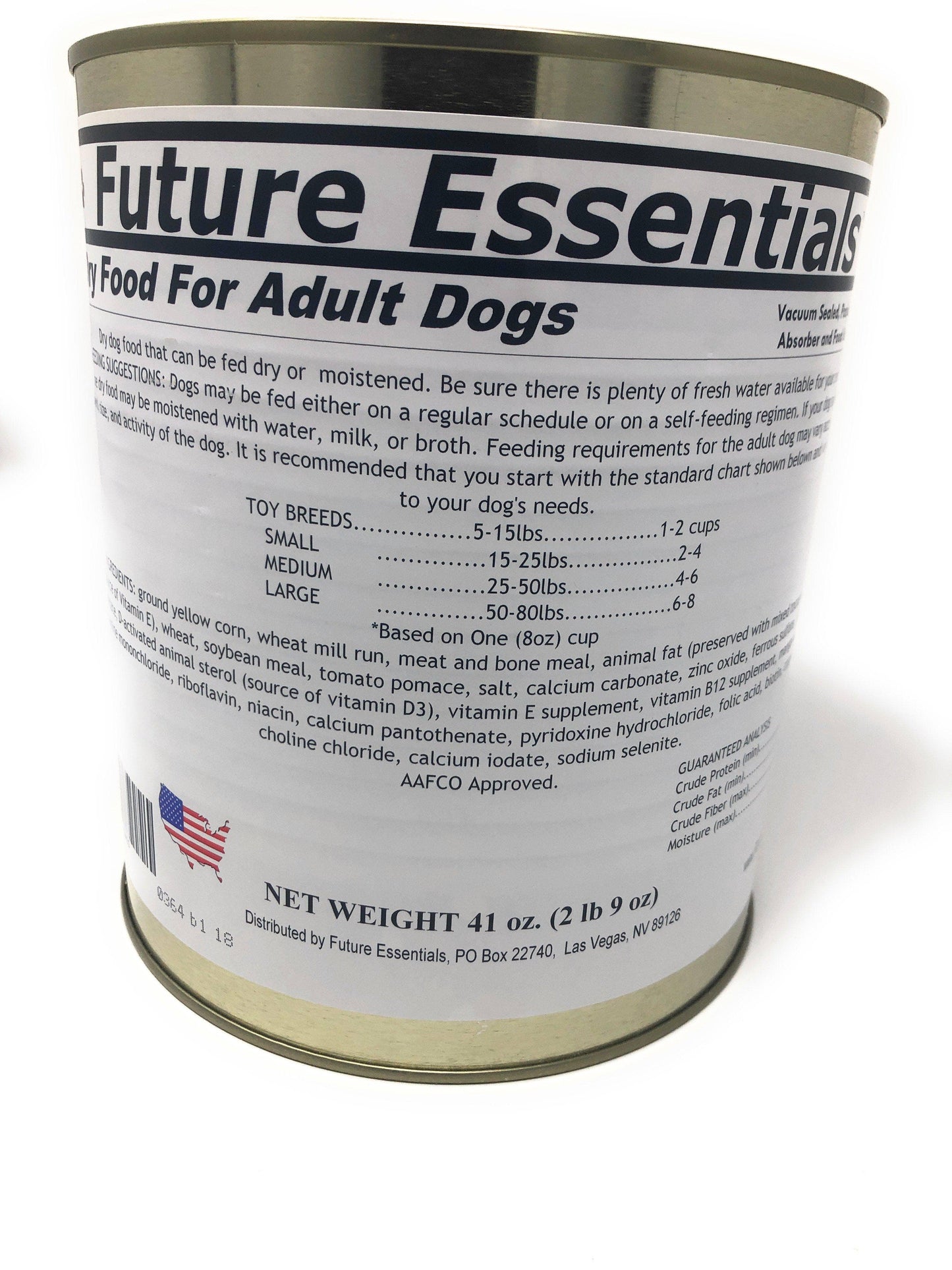 Future Essentials Dry Dog Food 6 cans