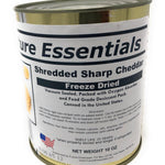Future Essentials Freeze Dried Shredded Sharp Cheddar Cheese Case