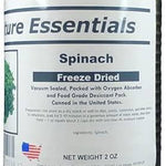 Future Essentials Freeze Dried Spinach- Can
