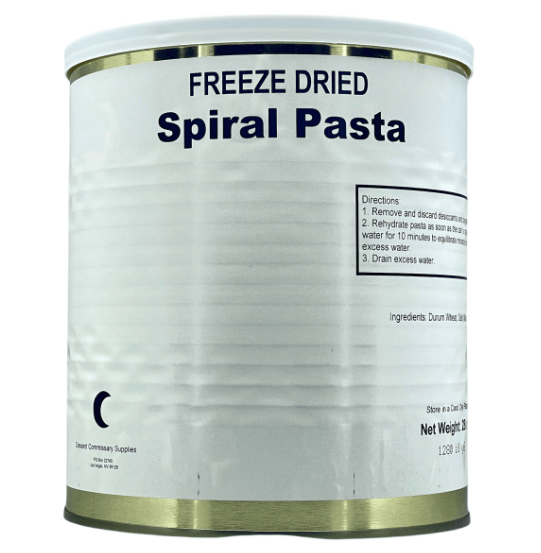 Freeze Dried Spiral Pasta case