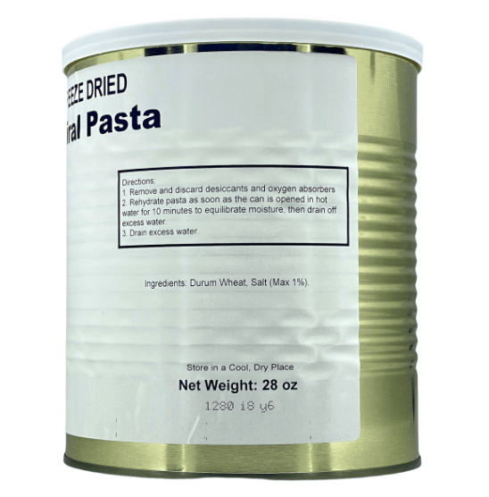 Freeze Dried Spiral Pasta case