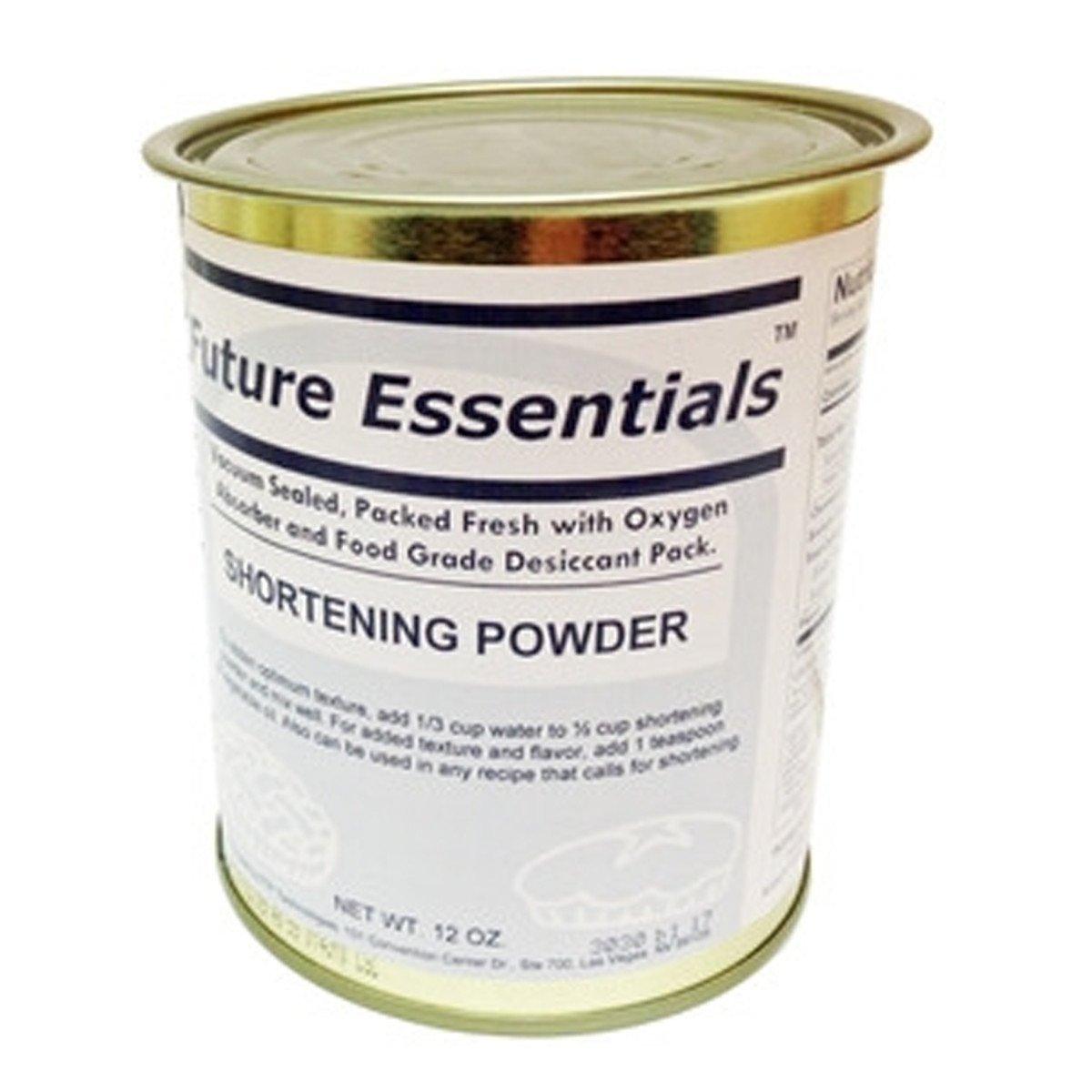 Future Essentials Shortening Powder Choose Can, Case - Safecastle