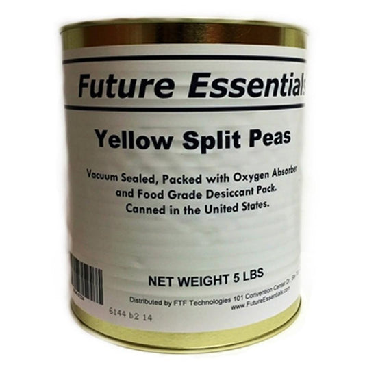 Future Essentials Future Essentials Yellow Split Peas, case of six cans