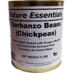 Future Essentials Garbanzo Beans. (case of 6 cans)