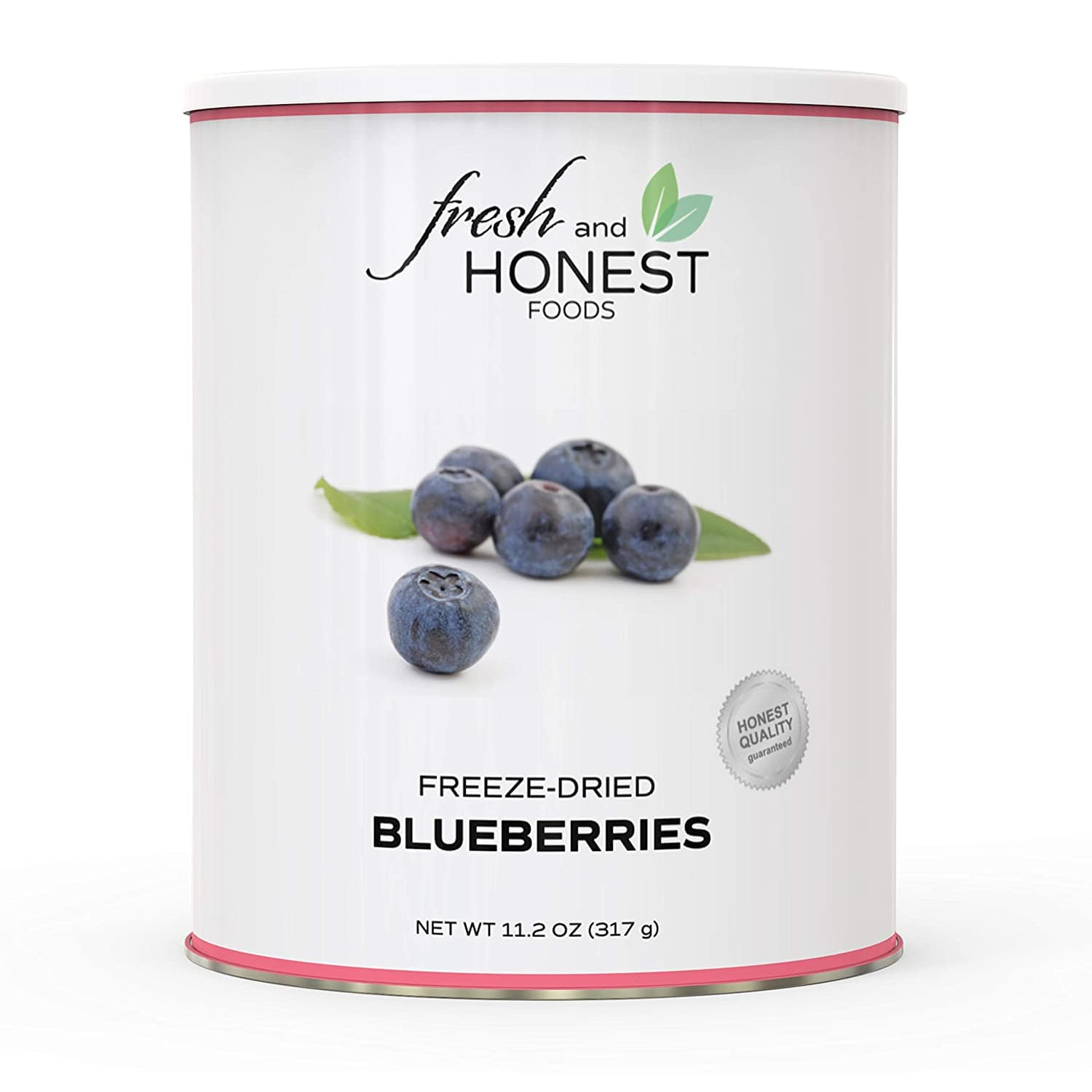 Fresh and Honest Foods 100% All Natural Freeze Dried Blueberries 11.1 OZ #10 Can