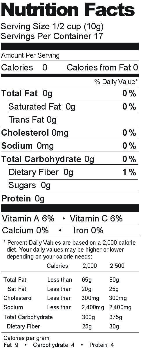 Freeze Dried Mixed Broccoli and Cauliflower