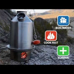 Kelly Kettle® Base Camp – Stainless Steel Camp Kettle