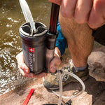 Hiker Pro Transparent Water Filter with Water Filter Straw
