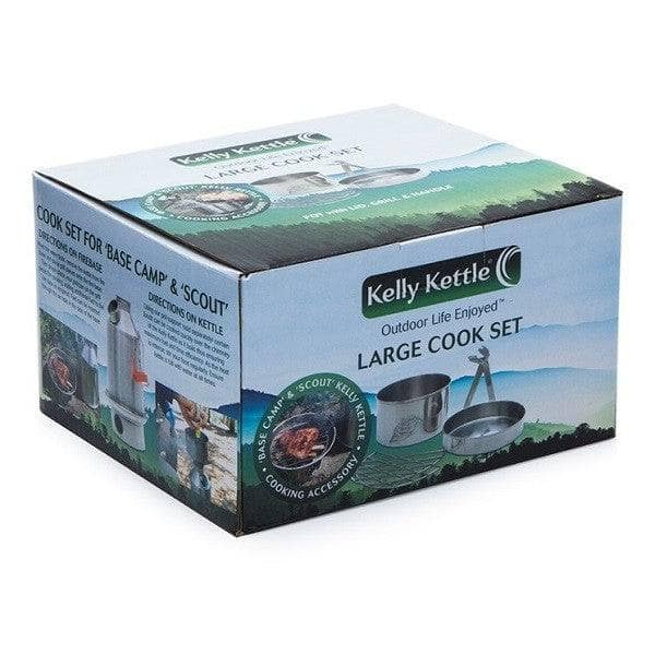 Kelly Kettle Large Cook Set 29 oz. Pot (3.6 Cups/.85 LTR) Great Accessory for Your Use with Pot Support or Hobo Stove for More flexability. (Pot Support and Hobo Stove NOT Included)