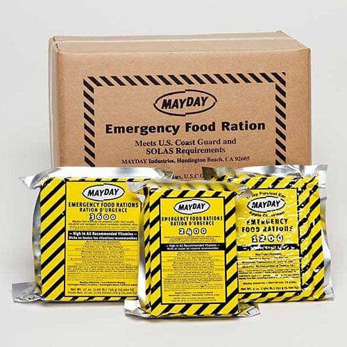 Mayday Food Bars Emergency 3600 Calorie Food Bars (20 per case) weight 39 lbs - Safecastle