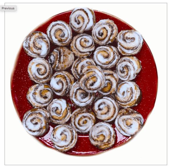 Freeze Dried Cinnamon Rolls