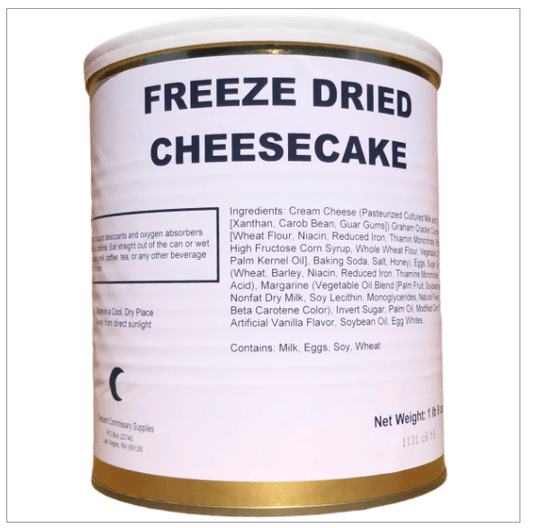 Military Surplus Freeze Dried Cheesecake