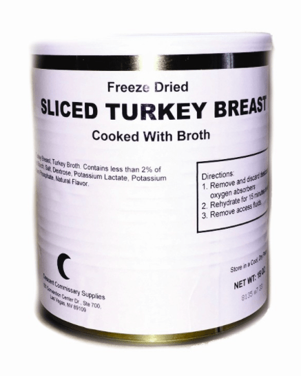 Military Surplus Freeze Dried Turkey Breast