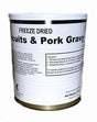 Military Surplus Freeze Dried Biscuits and Gravy
