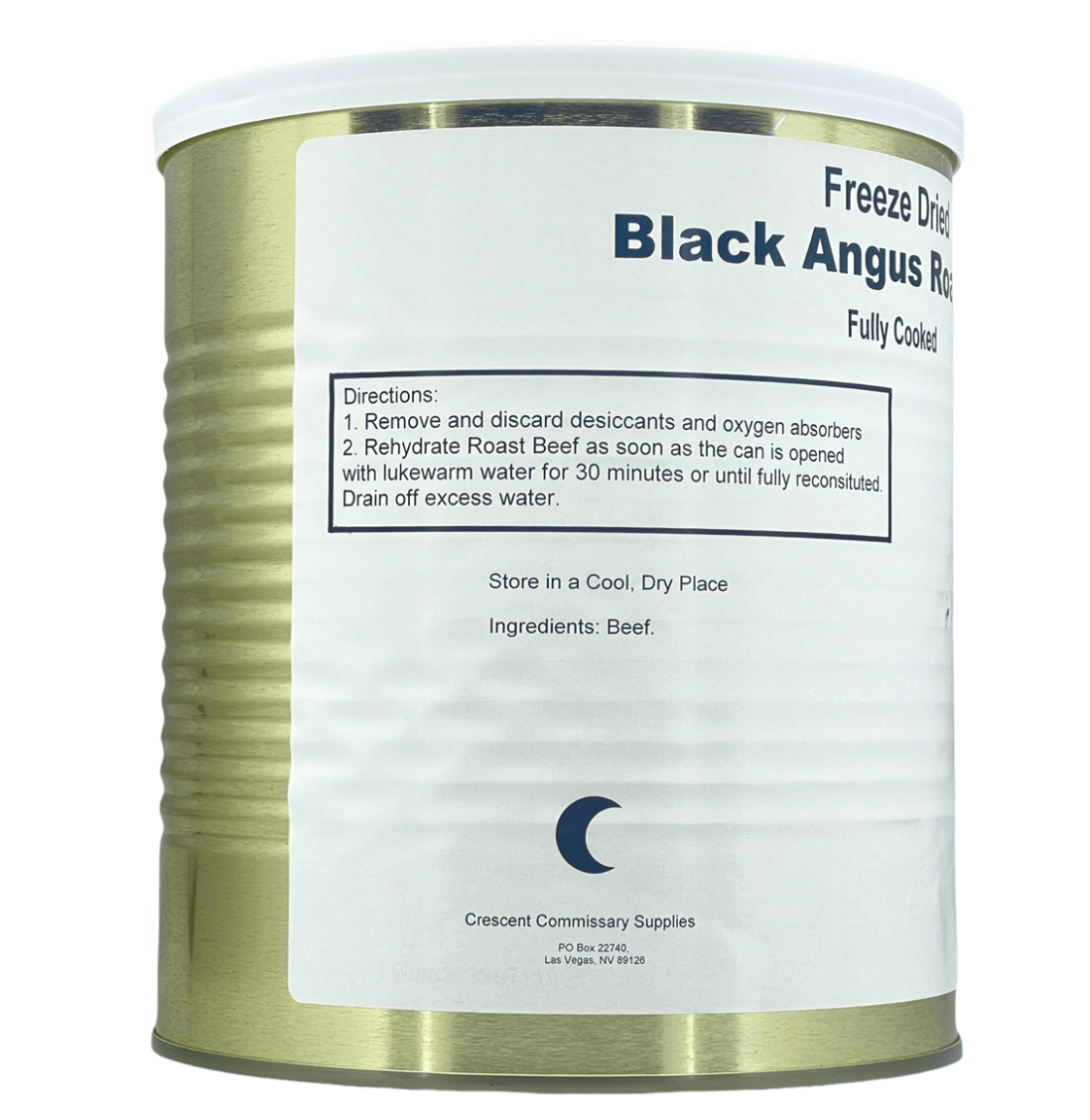 Military Surplus Freeze Dried Black Angus Roast Beef