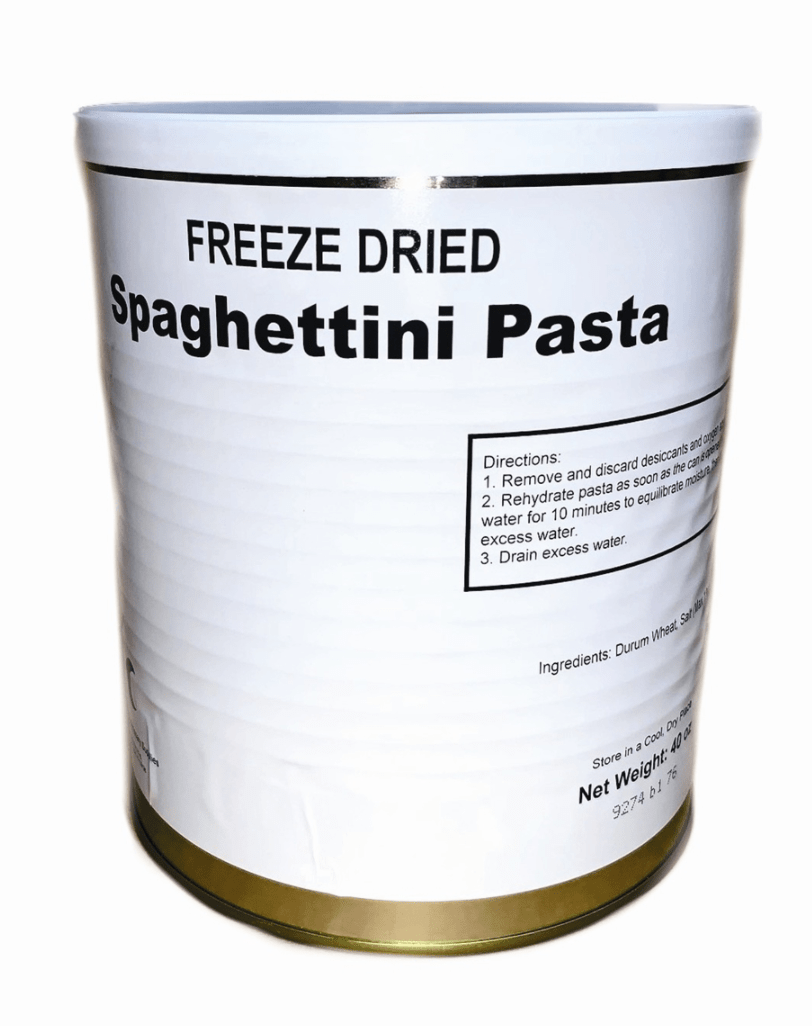 Military Surplus Spaghettini Pasta