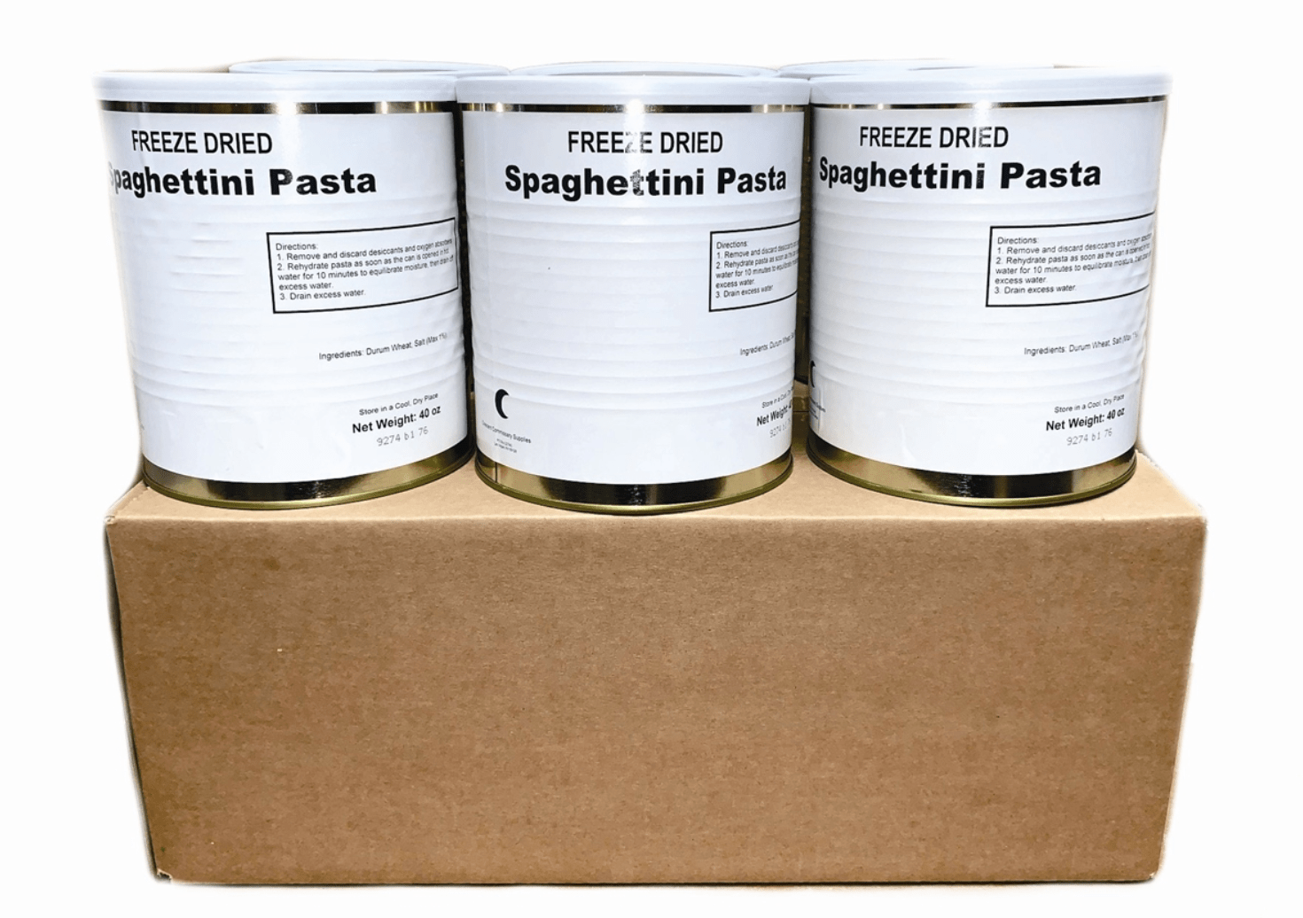 Military Surplus Dehydrated Spaghettini Pasta