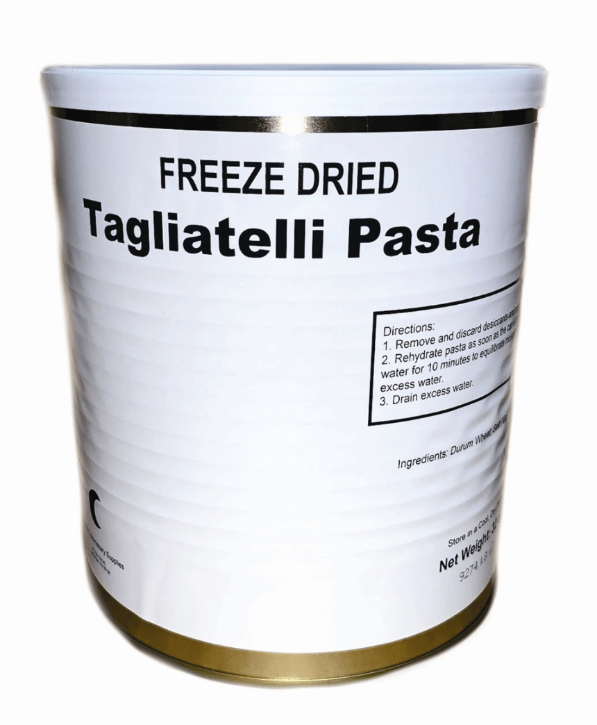 Military Surplus Dehydrated Tagliatelli Pasta