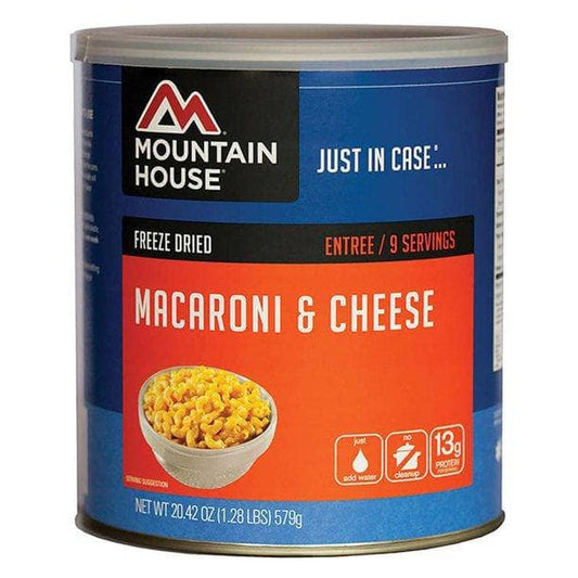 Case of Mountain House Macaroni And Cheese #10 Can