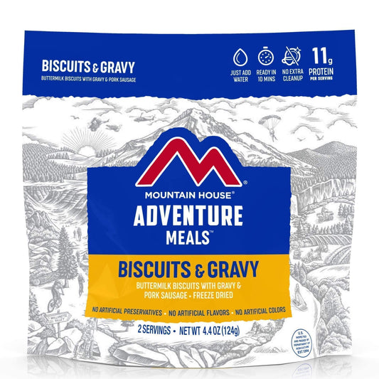 Biscuits & Gravy- Pouches (6/case)