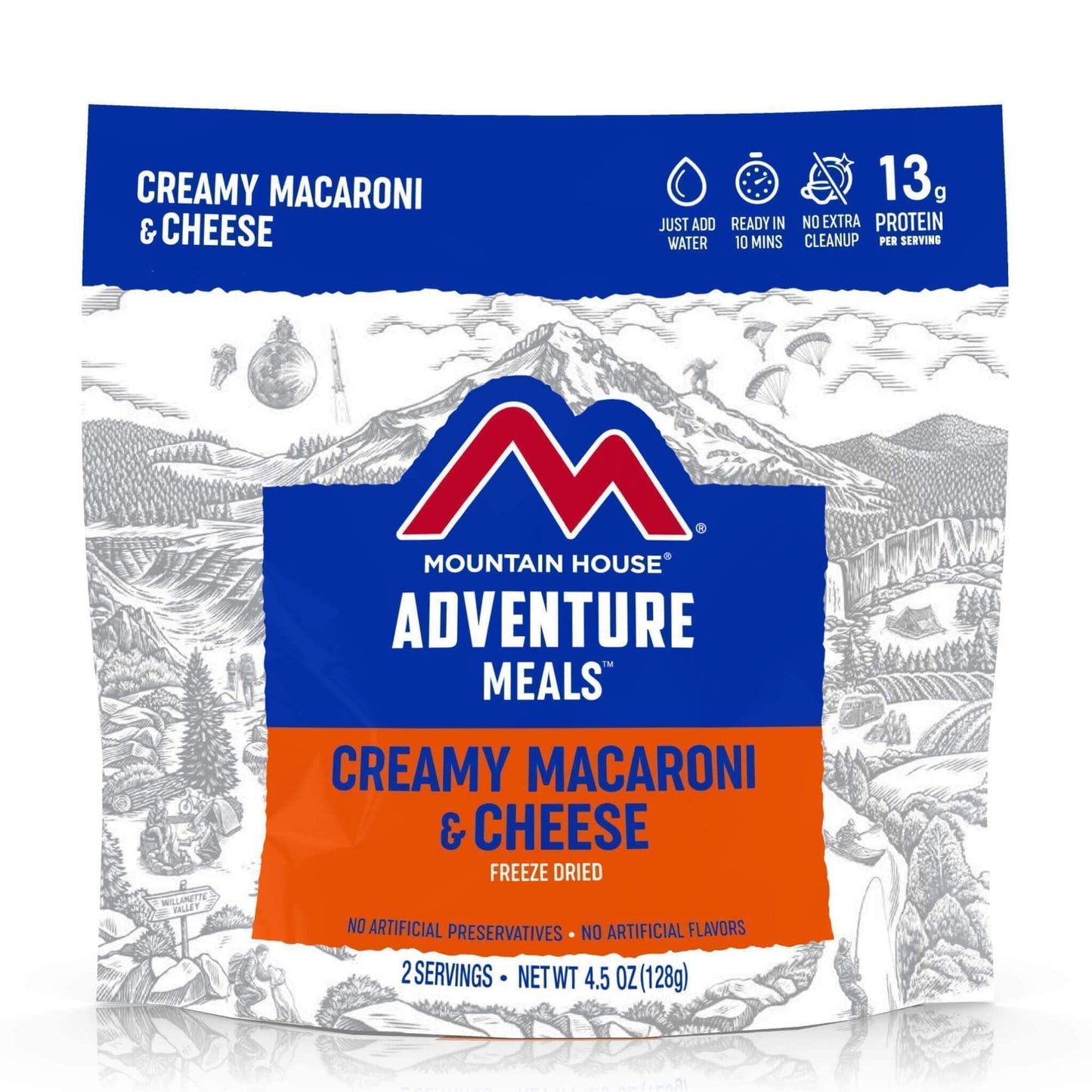Mountain House Creamy Macaroni & Cheese - Pouch (6/cases)