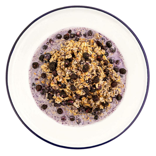 Granola with Milk & Blueberries- Pouches (6/case)