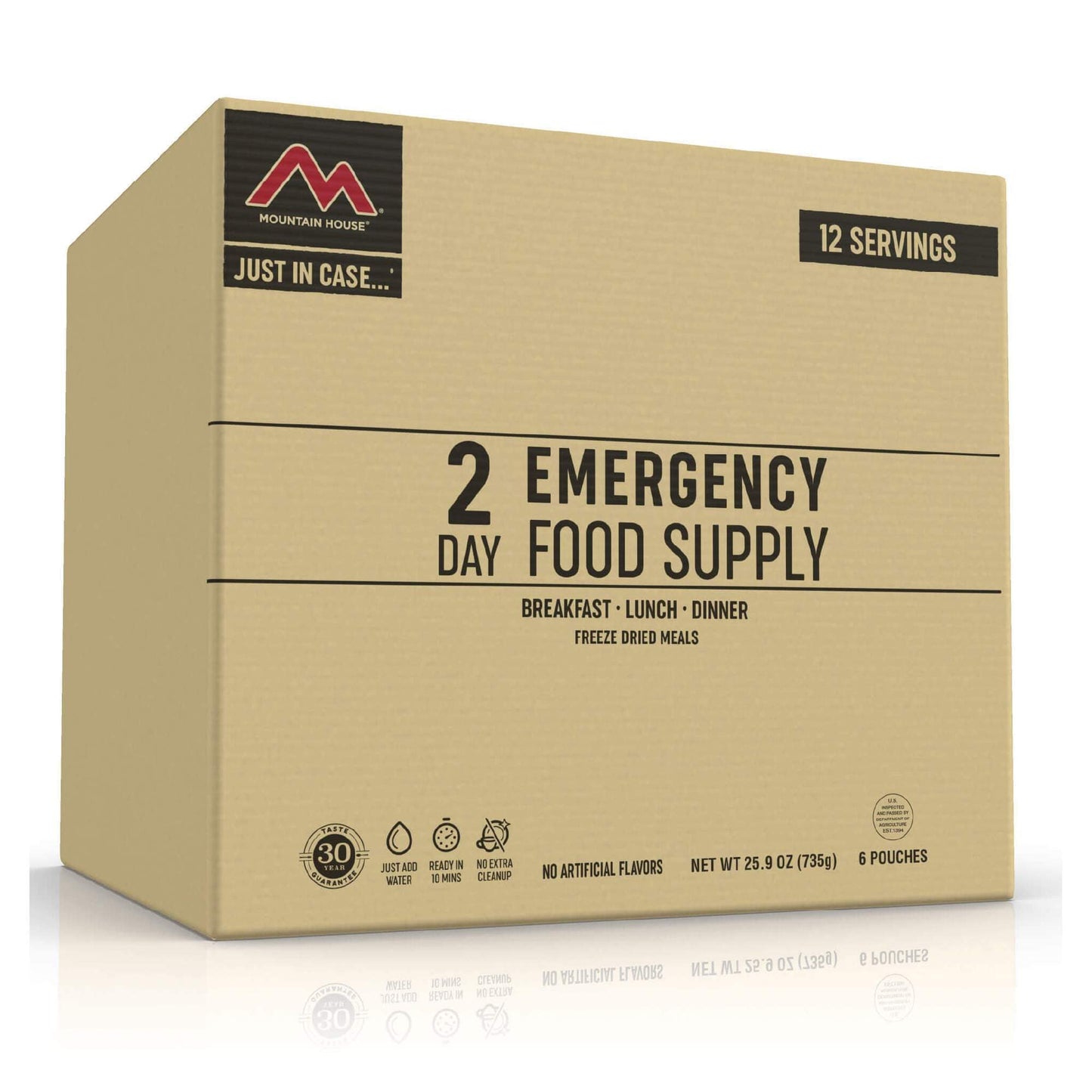 Just in Case...® 2 Day Emergency Food Supply