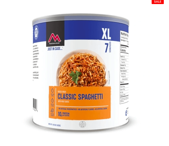 30 Case Package - Mountain House Meals Bulk (6 cans per case, 180 cans)