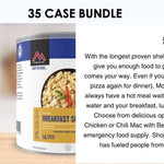 35 Case Package - Mountain House Cans