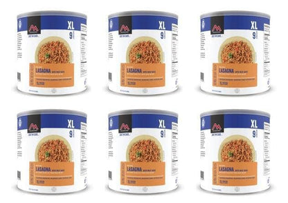 Mountain House Lasagna with Meat Sauce Freeze Dried Food-Entree #10 Cans (6 Cans Case)