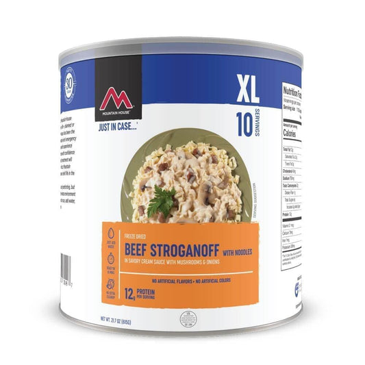 Mountain House Beef Stroganoff #10 Can Freeze Dried Food  #10 can