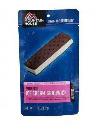 Mountain House Vanilla Ice Cream Sandwich - 6 Pouches - Safecastle