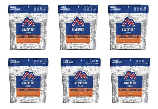 Mountain House Lasagna with Meat Sauce Entree Pouches (6 Pouches/Case) CLEAN LABEL