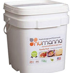 NuManna INT-NMFPGF 126 Meals, Emergency Survival Food Storage Kit, Separate Rations, in a Bucket, 25 Plus Year Shelf Life, GMO-Free & Gluten Free
