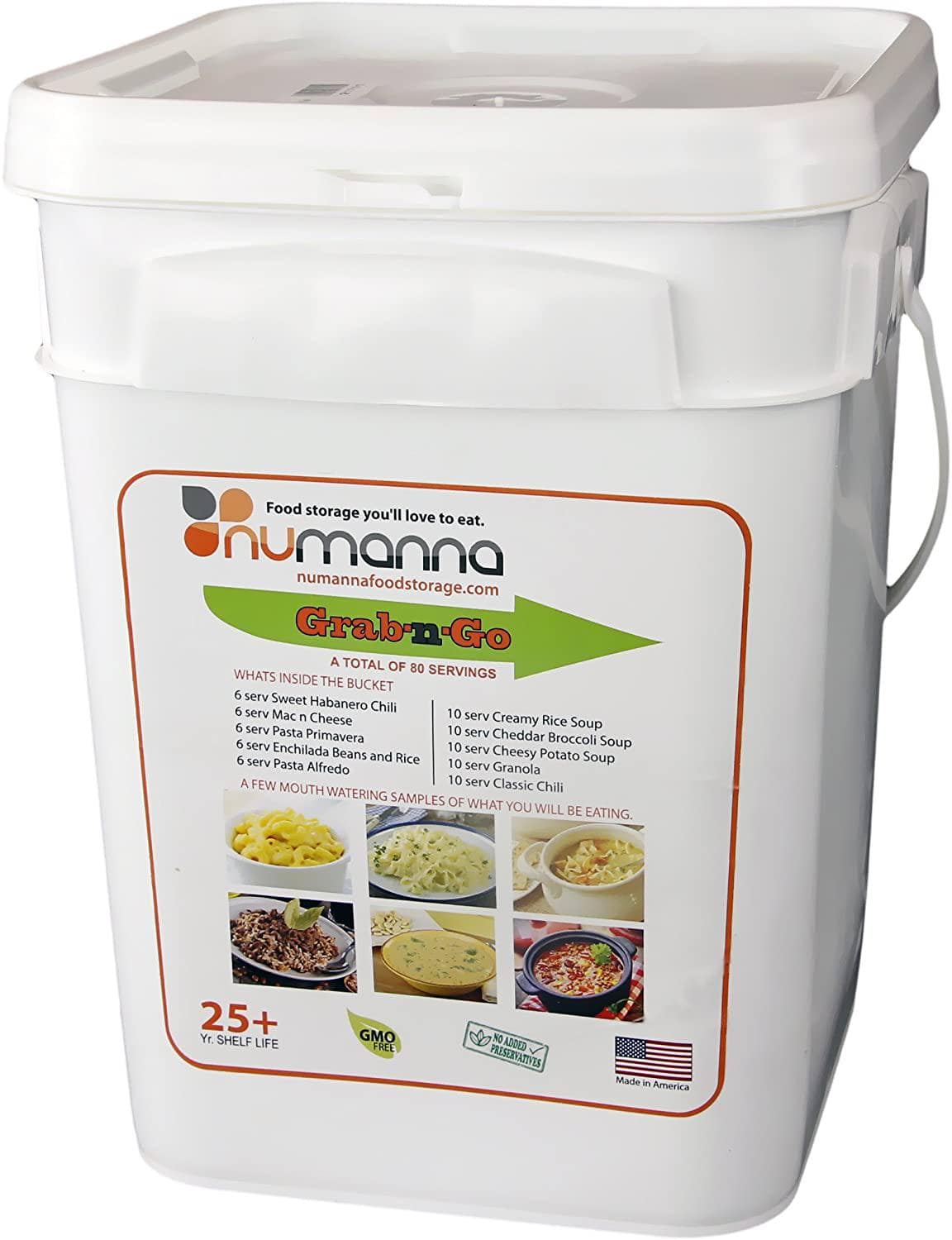 Numanna Foods Grab n Go, 80 serving Meals