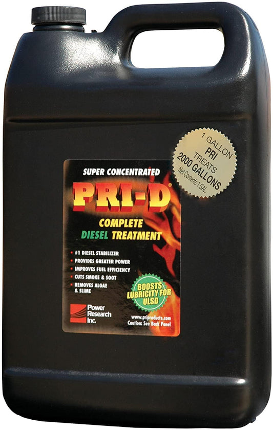 PRI-D Fuel Stabilizer- Gallon Size Unit Treats 2000 Gallons of Fuel - PRI-G-32V