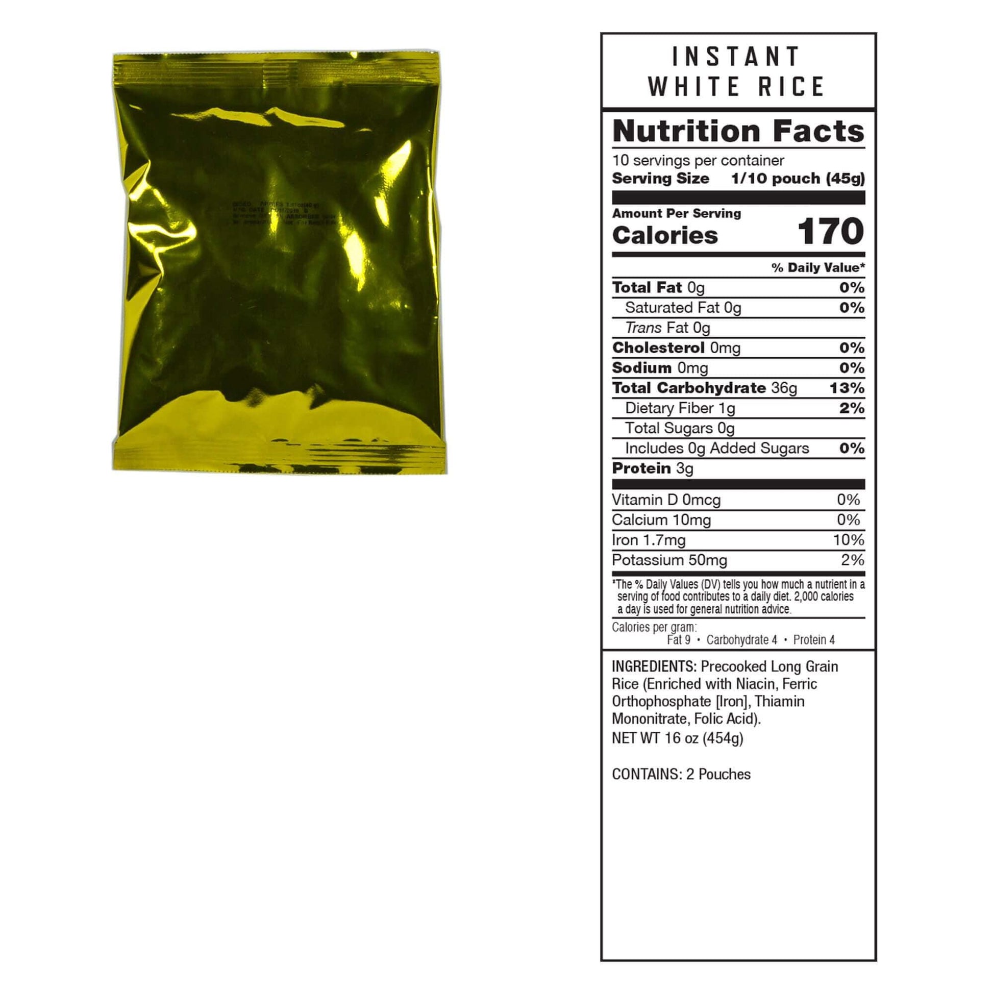 Nutritional Info 360 Serving Meat Package with 6 Freeze Dried Meat Bucket - Readywise